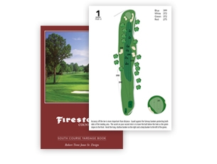 Firestone - Yardage Book